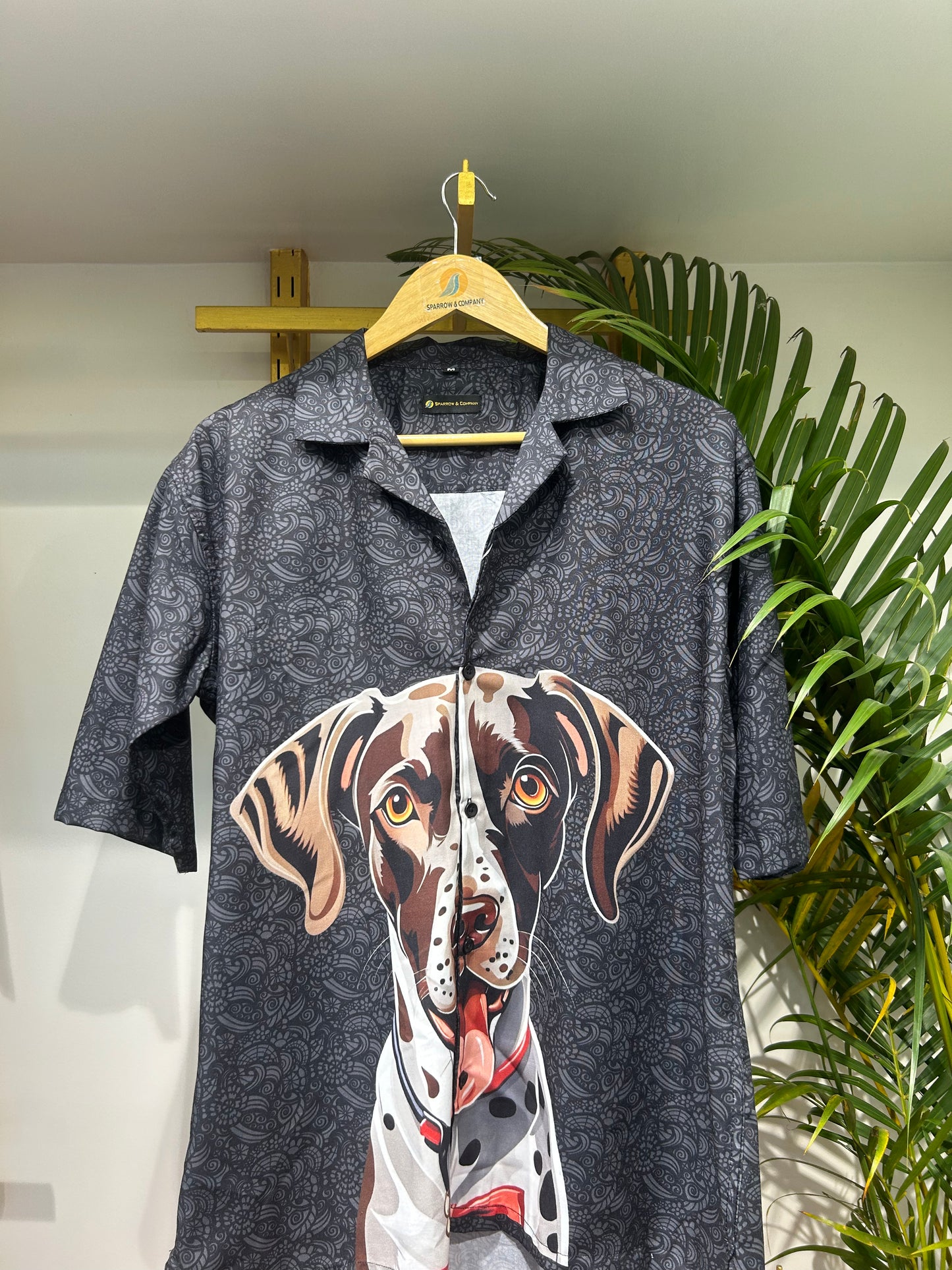 Dalmatian Print Statement Shirt