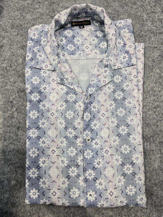 Blue Blossom Floral Shirt