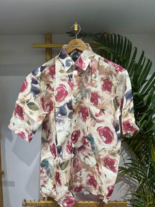 Vintage Rose Linen